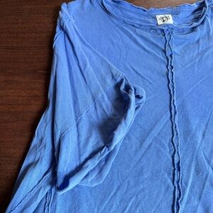Free People Say La Vie Tee, Size Small